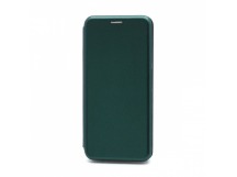 Чехол-книжка BF модельный (силикон/кожа) для Huawei Honor 70 зеленый