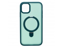 Чехол-накладка - SM088 SafeMag  для "Apple iPhone 11" (dark green) (226403)