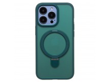 Чехол-накладка - SM088 SafeMag  для "Apple iPhone 13 Pro" (dark green) (226431)