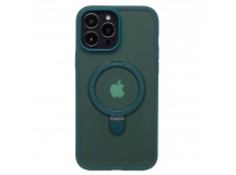 Чехол-накладка - SM088 SafeMag  для "Apple iPhone 14 Pro Max" (dark green) (226459)