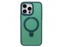 Чехол-накладка - SM088 SafeMag  для "Apple iPhone 15 Pro Max" (dark green) (226480)