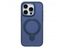 Чехол-накладка - SM088 SafeMag  для "Apple iPhone 15 Pro" (dark blue) (226474)