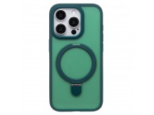 Чехол-накладка - SM088 SafeMag  для "Apple iPhone 15 Pro" (dark green) (226473)