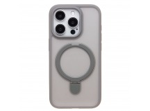 Чехол-накладка - SM088 SafeMag  для "Apple iPhone 15 Pro" (grey) (226476)