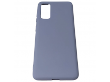 Чехол Samsung S20 (2020) Silicone Case 2.0mm Серый