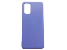 Чехол Samsung S20 (2020) Silicone Case 2.0mm Сиреневый