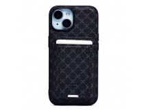 Чехол-накладка - SM022 SafeMag c картхолдером  для "Apple iPhone 15" (black) (226393)