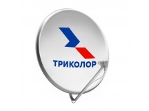 Антенна спутниковая офсетная АУМ CTB-0.55-1.1 0.55 605 Logo St с лого Триколор