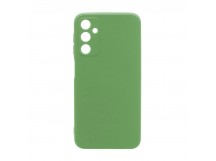 Чехол Silicone Case NEW ERA (накладка/силикон) для Samsung Galaxy A24 зеленый
