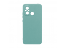 Чехол-накладка Silicone Case NEW ERA для Xiaomi Redmi 12C бирюзовый