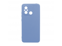 Чехол-накладка Silicone Case NEW ERA для Xiaomi Redmi 12C голубой