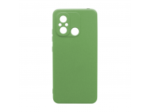 Чехол-накладка Silicone Case NEW ERA для Xiaomi Redmi 12C зеленый