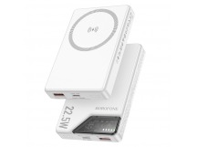 Портативный аккумулятор BOROFONE BJ49 22.5W + PD 20W MagSafe 10000 mAh (белый)
