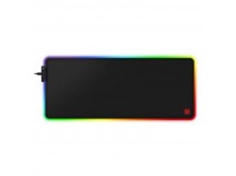 Коврик DEFENDER Black XXL Light, ткань+резина, игровой, RGB 780*300*4 мм