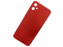 Чехол силиконовый Samsung A05 Soft touch красный