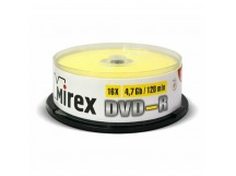 Диск DVD-R Mirex Brand 16X 4,7GB Cake box 25 (25/300)