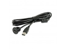 Универсальный USB удлинитель, длина кабеля 2м (установка в приборную панель)