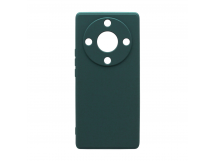 Чехол силиконовый Honor X9A Silicone Case New Era темно-зеленый