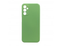 Чехол силиконовый Samsung A14 Silicone Case New Era зеленый