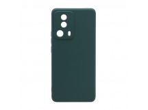 Чехол силиконовый Xiaomi 13 Lite Silicone Case New Era темно-зеленый