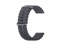 Ремешок - WB35 22 мм универсальный Ocean Band (dark grey) (227524)