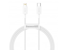 Кабель Type-C - Apple Lightning Baseus CATLYS-A02 20W (1м) (белый) 