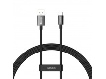 Кабель USB - Type-C Baseus CAYS000901 (SUPERVOOC) 65W (1м) (черный)