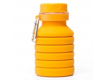 Бутылка для воды - BL-002 (yellow), 400 мл, складная (повр. уп.) (yellow) (223070)