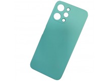 Чехол силиконовый Xiaomi Redmi 12 Silicone Cover Nano 2mm бирюзовый