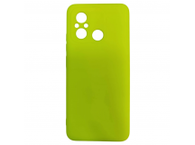 Чехол силиконовый Xiaomi Redmi 12C Silicone Cover Nano 2mm салатовый