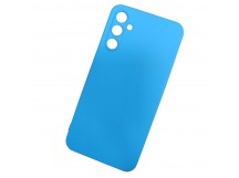 Чехол силиконовый Samsung А34 Silicone Cover Nano лазурный