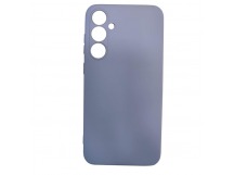Чехол силиконовый Samsung S23 FE Silicone Cover Nano 2mm космический серый
