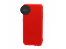 Чехол силиконовый Samsung S23 FE Silicone Cover Nano 2mm красный