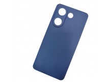 Чехол силиконовый Tecno Camon 20/20 Pro Soft Touch New темно-синий