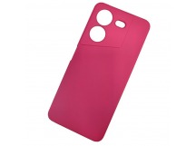 Чехол силиконовый Tecno Pova 5 Silicone Cover Nano вишневый