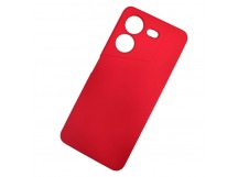 Чехол силиконовый Tecno Pova 5 Silicone Cover Nano 2mm красный