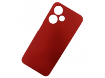 Чехол силиконовый Infinix HOT 30 Play Silicone Cover Nano красный