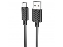 Кабель USB - Type-C Hoco X88 (повр.уп.) 100см 3A  (black) (221081)