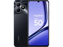 Смартфон Realme Note 50 4 + 128 ГБ полуночный черный