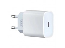 Сетевое зарядное устройство XO L129 USB-C (20W), цвет белый