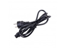 Кабель питания CEE 7/7 - IEC-C5 (евровилка - 3 pin, 1.5 м) Черный