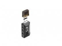 FM модулятор (трансмиттер) XO-BCC16 bluetooth, 2.4А USB, цвет черный