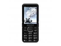 Мобильный телефон Maxvi P110 Black (2,8"/0,3МП/4000mAh)