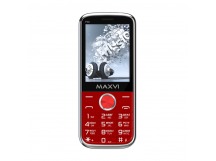 Мобильный телефон Maxvi P30 Red (2,8"/0,3МП/1800mAh)