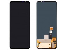 Дисплей для Asus ROG Phone 5/5s (ZS676KS) + тачскрин (черный) (100% LCD)