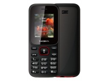 Мобильный телефон Texet TM-128 черный/красный (1,77"/без камеры/600mAh)