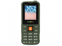 Мобильный телефон Texet TM-D400 зеленый (1,77"/без камеры/IP54/1500mAh)