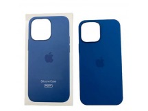 Чехол iPhone 13 Pro Silicone Case MagSafe OR с Анимацией Blue Jay