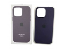 Чехол iPhone 14 Pro Silicone Case MagSafe OR с Анимацией Elderberry