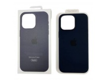 Чехол iPhone 14 Pro Silicone Case MagSafe OR с Анимацией Midnight